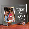Became a Family New Baby Beveled Glass Picture Frame 8524258